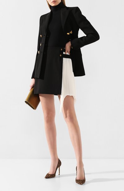 Шерстяная юбка GIVENCHY, арт. BW402A11BN, фото 2