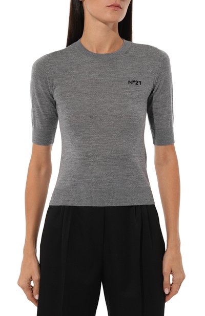 Шерстяной пуловер N21, арт. A031/9000, фото 3