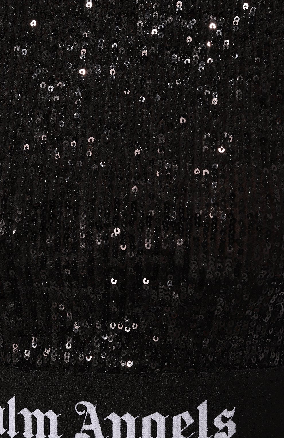 Топ с отделкой пайетками PALM ANGELS, арт. PWAD067F24FAB002, фото 5