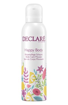 Мусс-уход для тела happy body (200ml) DECLARE бесцветного цвета, арт. 410 | Фото 1 (Обьем косметики: 100ml; Назначение: Для тела; Тип продукта: Пенки / Муссы)