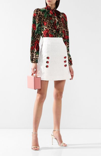 Шелковая блузка DOLCE & GABBANA, арт. F71P8T/FSAXZ, фото 2