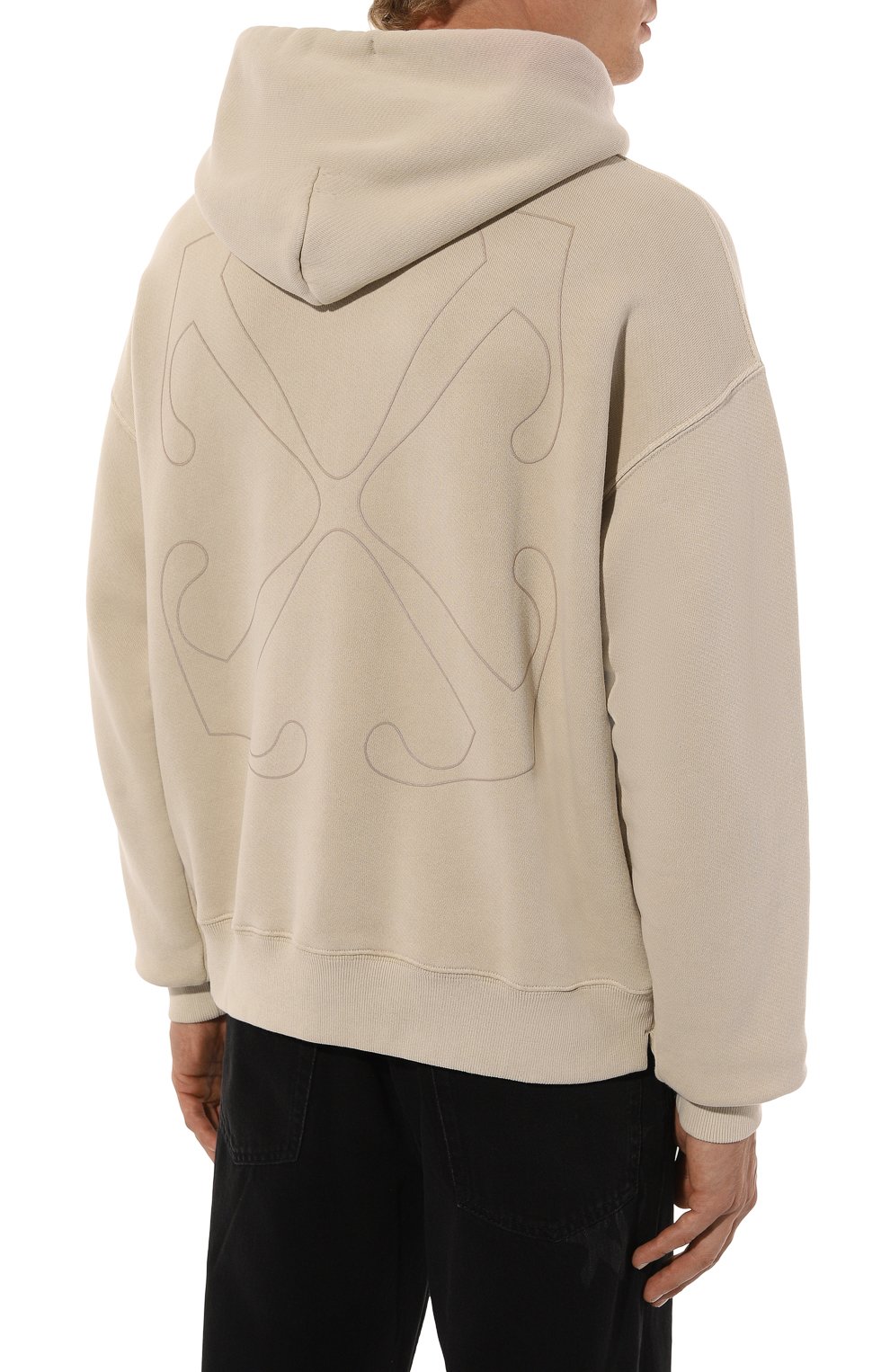 Хлопковое худи OFF-WHITE, арт. 0MBB085F24FLE007, фото 4