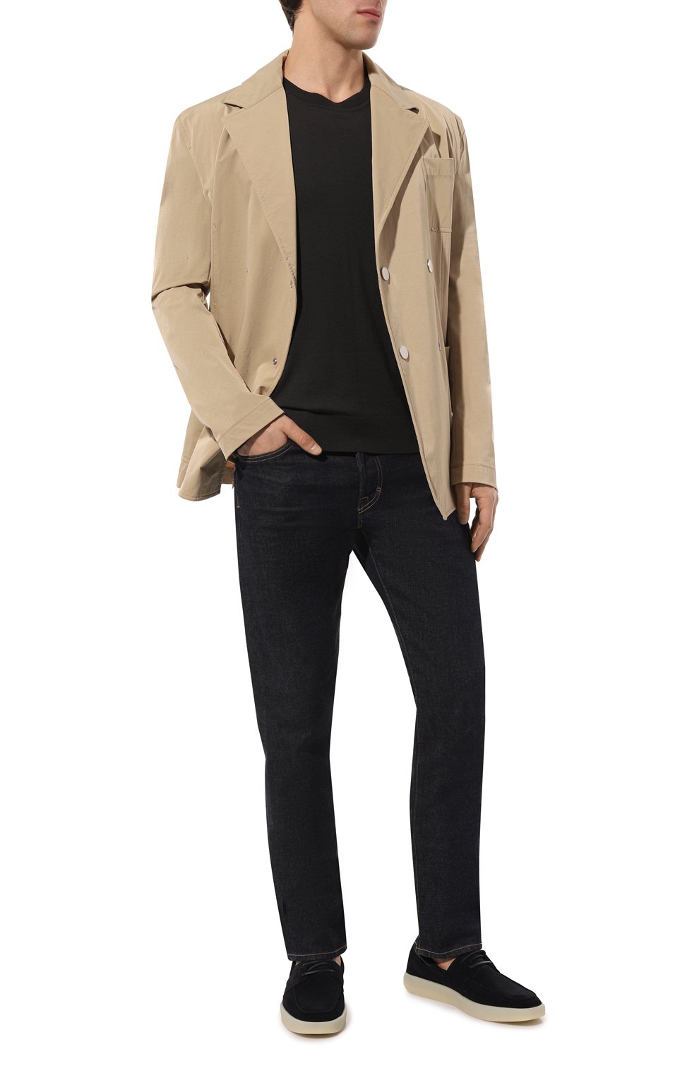 Замшевые топсайдеры BOSS, арт. 50492966, фото 2