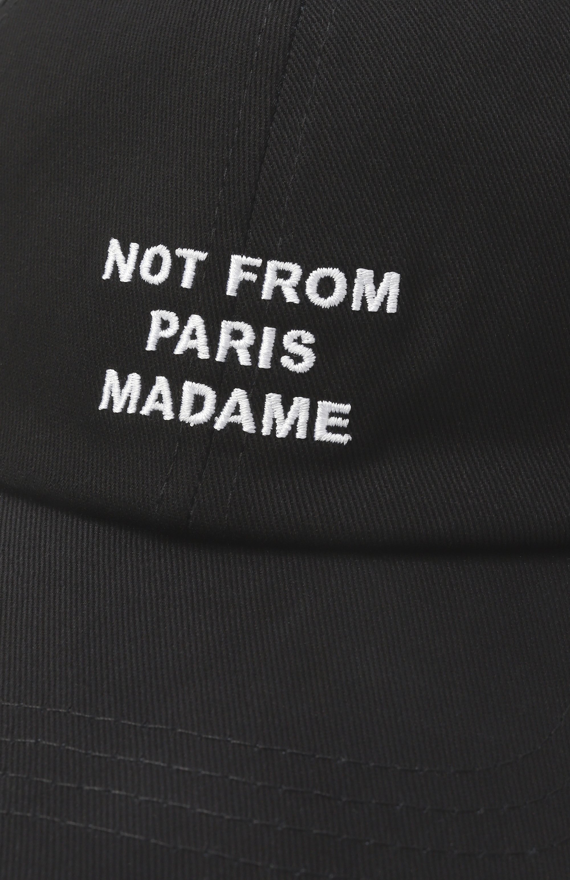 Хлопковая бейсболка DROLE DE MONSIEUR, арт. PERM-CP151-C0138-BL, фото 4