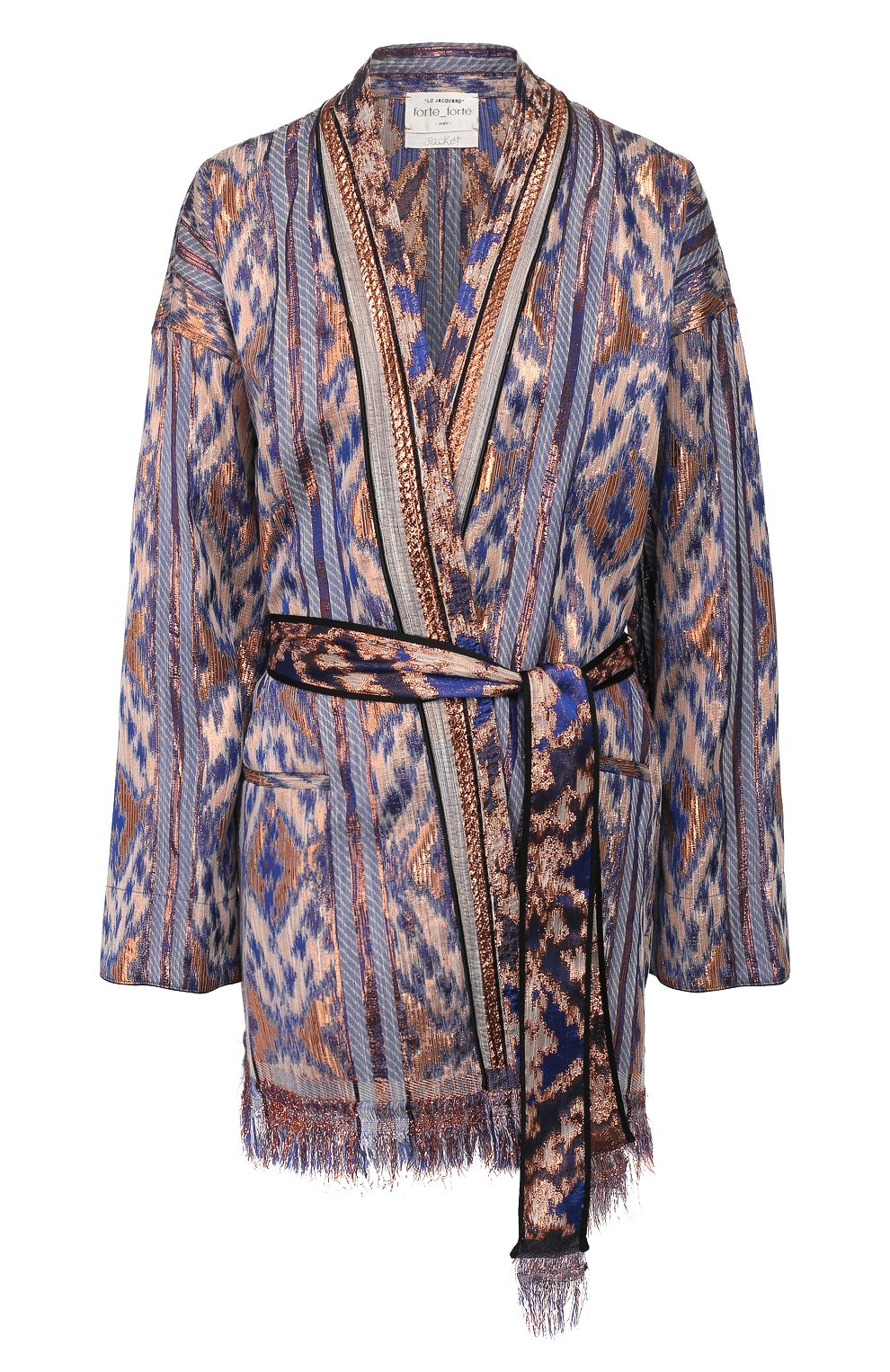 Жакет из смеси вискозы и хлопка FORTE_FORTE, арт. 7203, фото 1