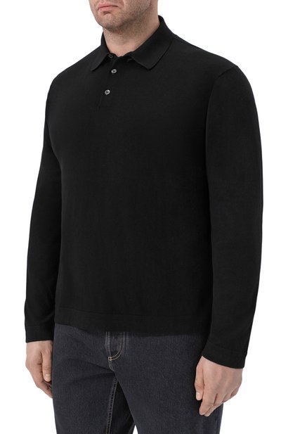 Хлопковое поло IL BORGO CASHMERE, арт. MS60-1302-M0DG0B//MTM, фото 3