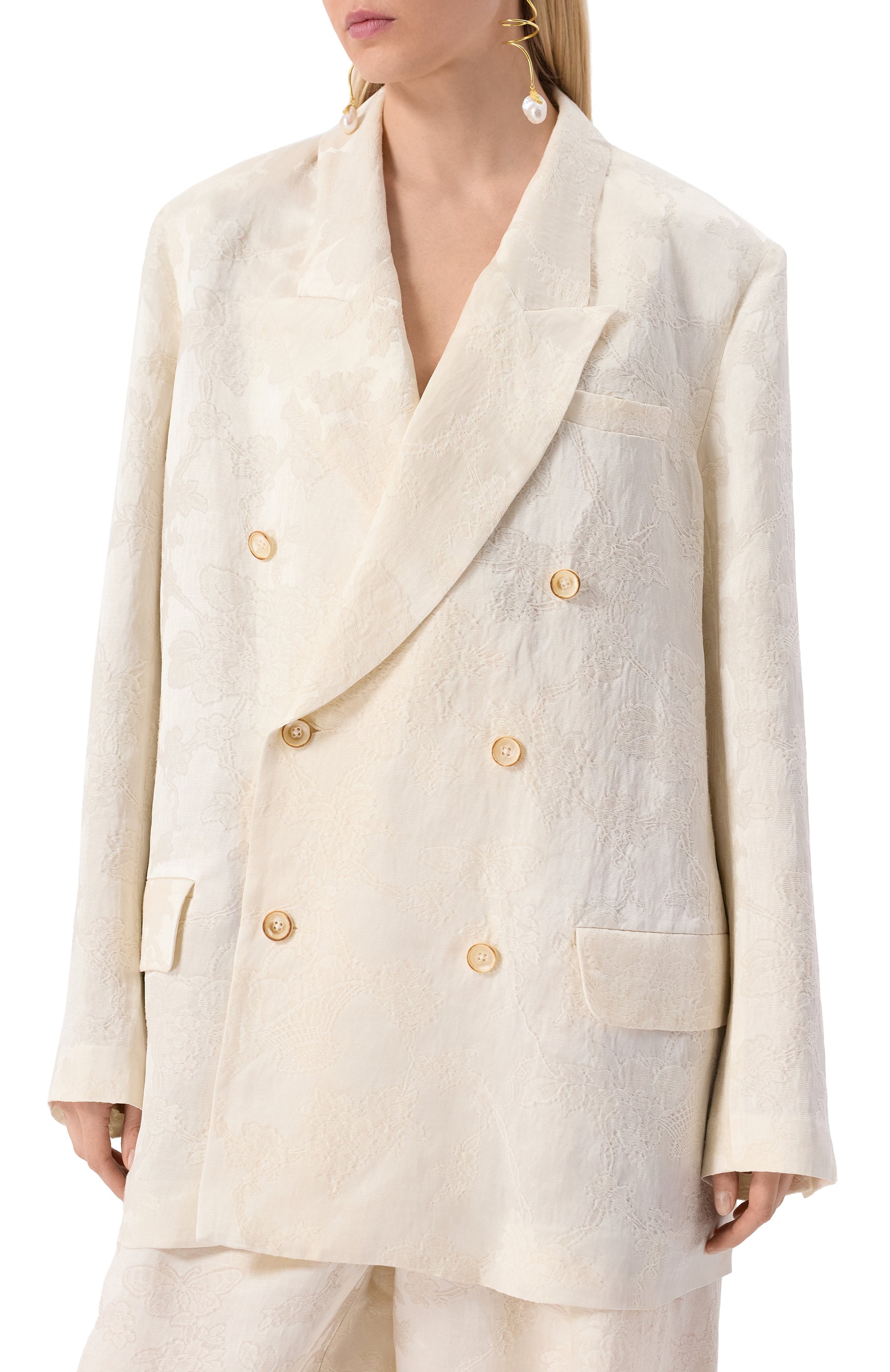 Жакет изо льна и вискозы UMA WANG, арт. UM6508, фото 3