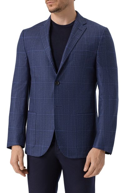 Шерстяной пиджак CORNELIANI, арт. 266002-2616400, фото 4