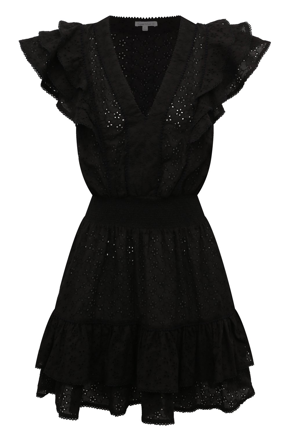 Хлопковое платье POUPETTE ST BARTH, арт. WCCR24N0BLA, фото 1