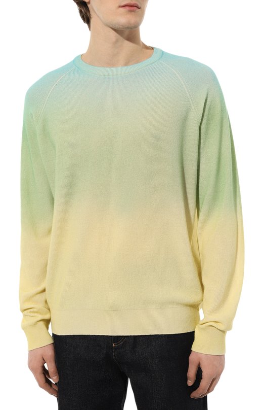 Кашемировый джемпер Canessa Зелёный, фото 3