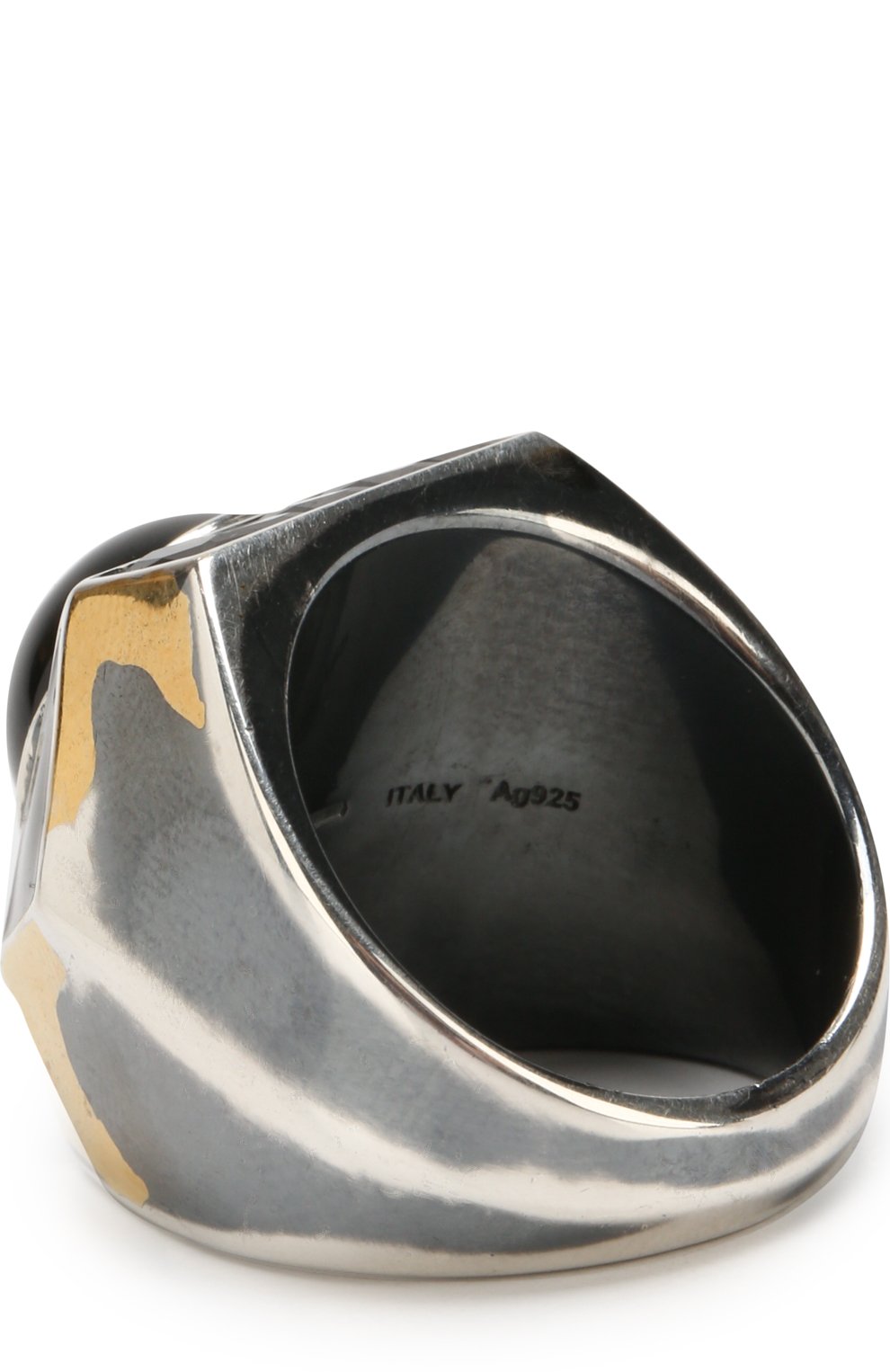 Серебряное кольцо с отделкой BOTTEGA VENETA, арт. 531294/VHHAA, фото 2