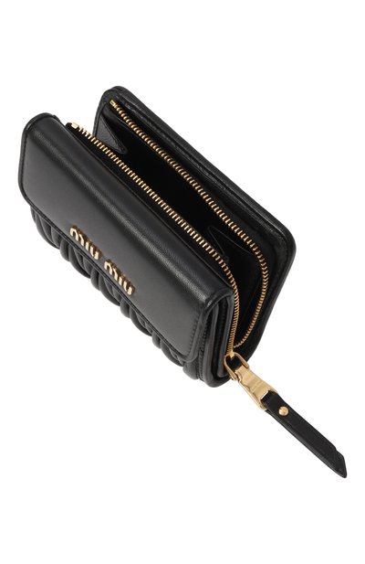Кожаное портмоне MIU MIU, арт. 5ML002-N88-F0002, фото 3
