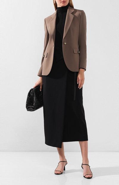 Шерстяной жакет GIORGIO ARMANI бежевого цвета по цене 224500 руб., арт. 0WHGG0HL/T01QW, фото 2 Шерстяной жакет GIORGIO ARMANI, арт. 0WHGG0HL/T01QW, фото 2