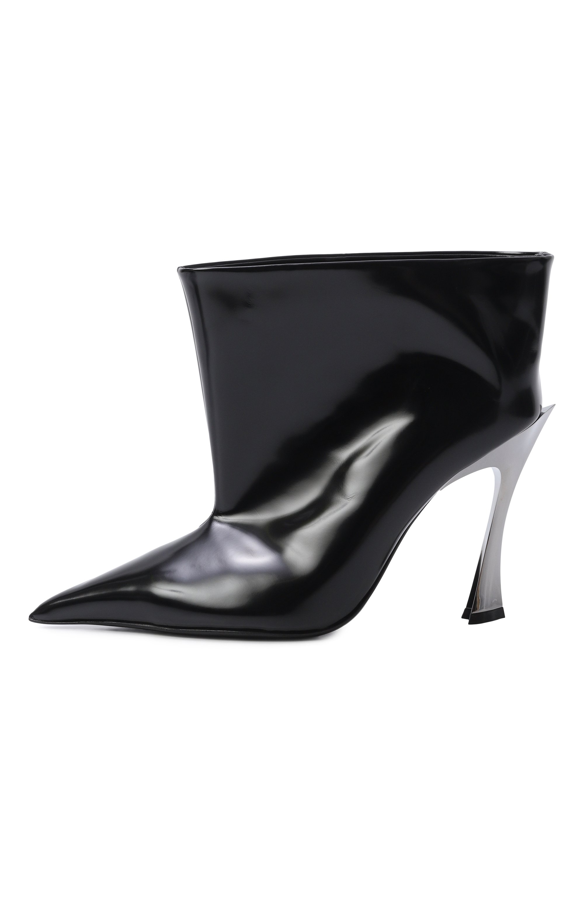 Лакированные ботильоны MUGLER, арт. MUWFW2425SC038_CL001, фото 4