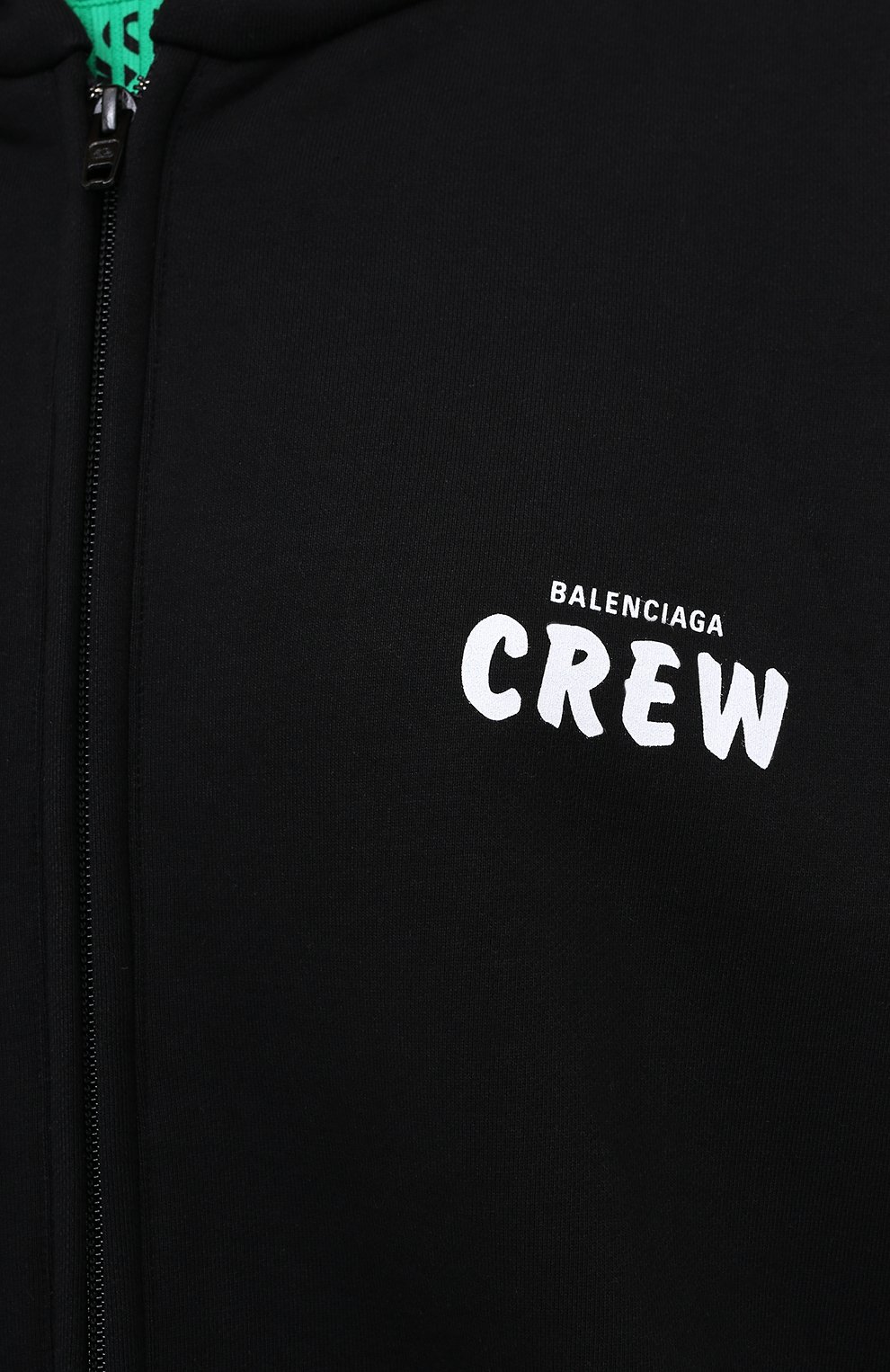 Хлопковая толстовка BALENCIAGA черного цвета по цене 78950 руб., арт. 620948/TIV75, фото 5 Хлопковая толстовка BALENCIAGA, арт. 620948/TIV75, фото 5