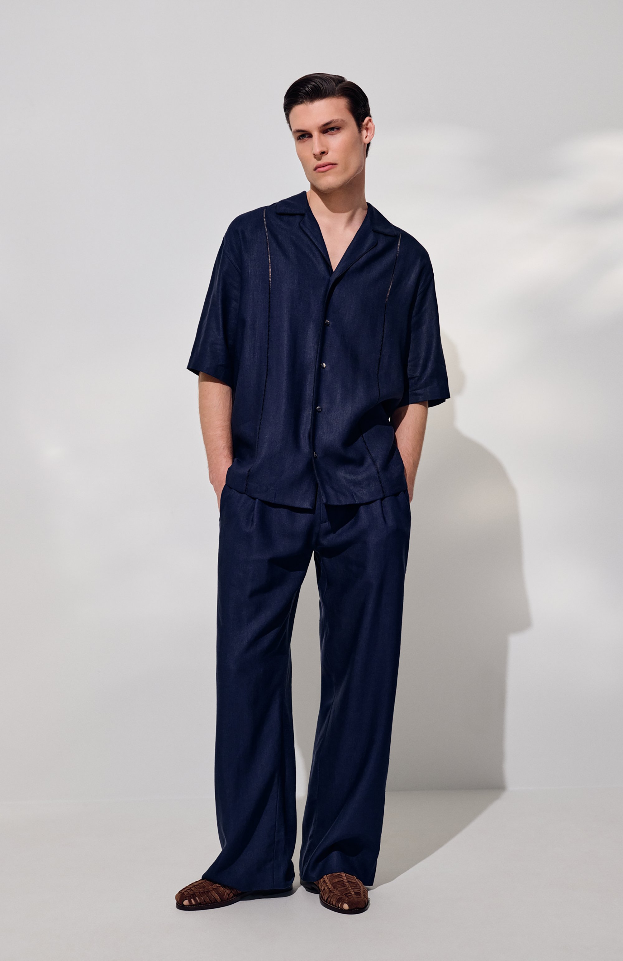 Рубашка изо льна и шелка MVST, арт. 25E/X1P/0/G011/5546, фото 7