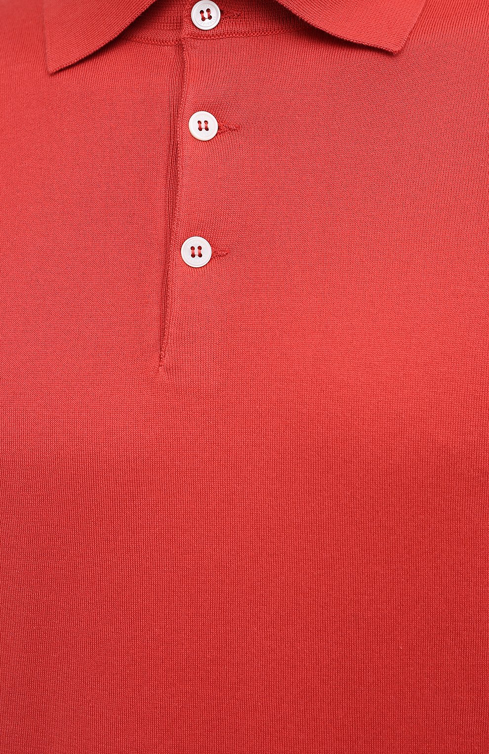 Хлопковое поло BRUNELLO CUCINELLI красного цвета по цене 89950 руб., арт. M29800125, фото 5 Хлопковое поло BRUNELLO CUCINELLI, арт. M29800125, фото 5