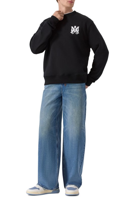 Кожаные кеды Classic Amiri AMF0SR1157 Голубой  AMF0SR1157 Фото 2