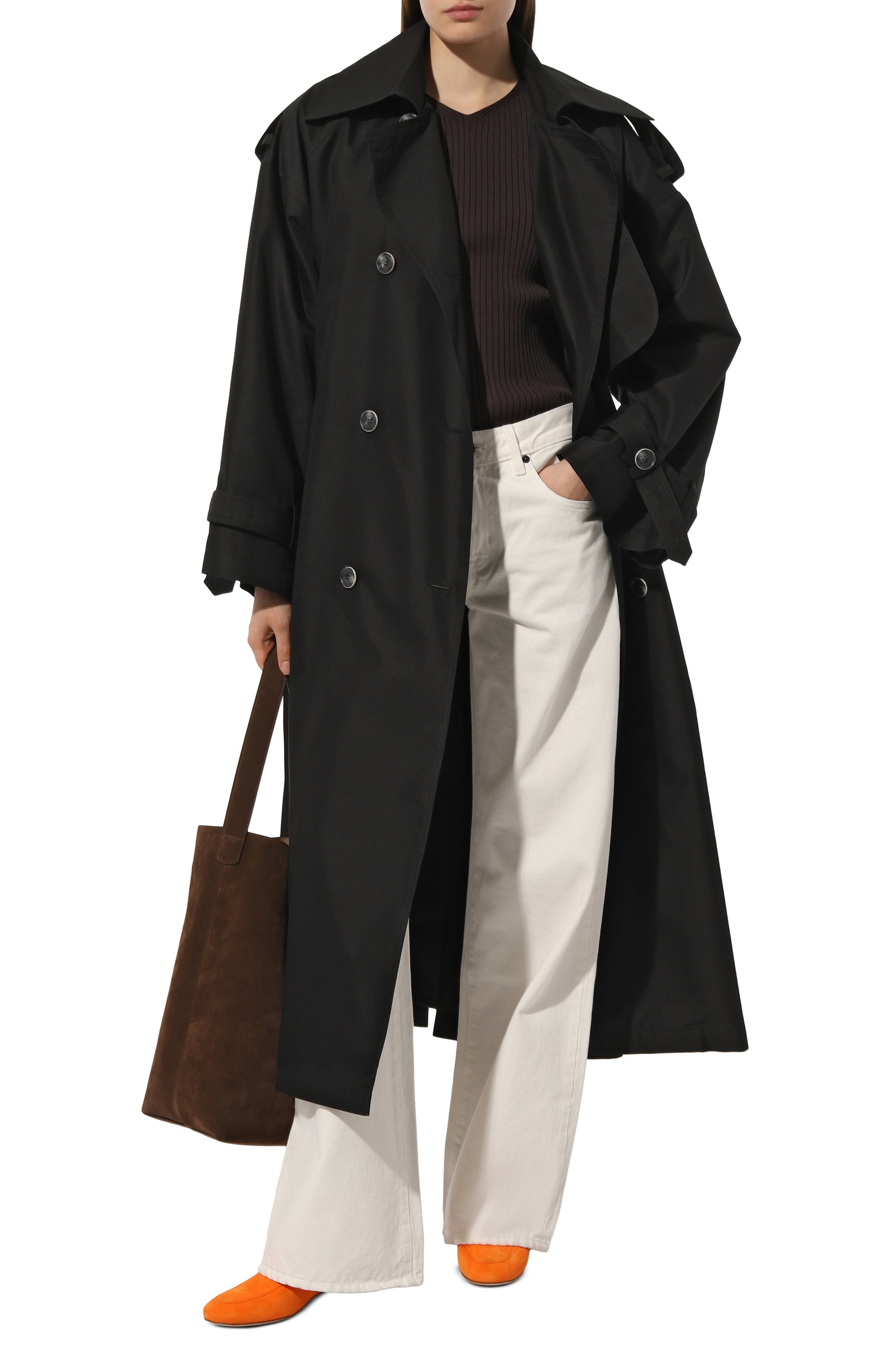 Замшевые лоферы KITON, арт. D57808N01008, фото 2