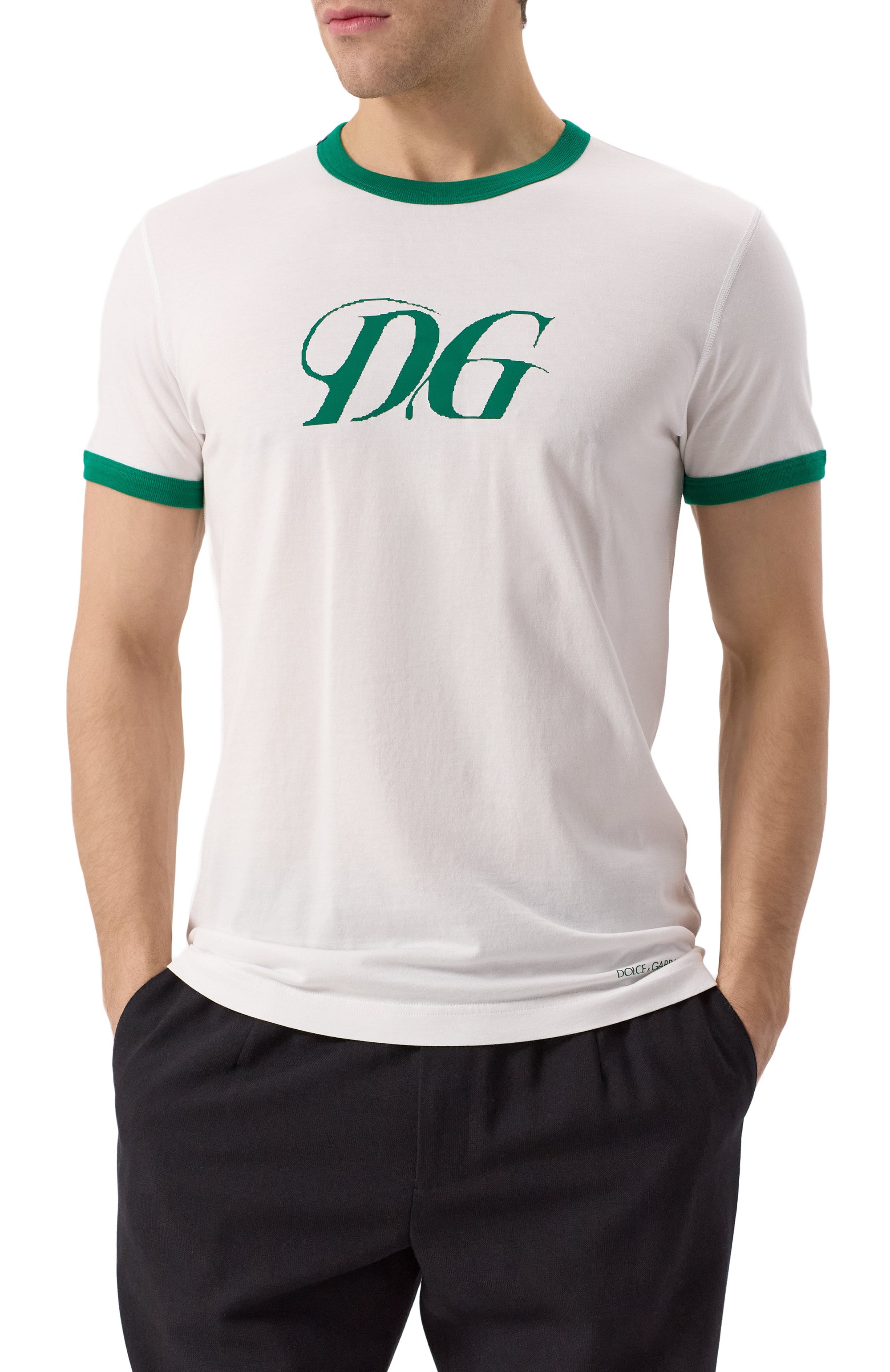 Хлопковая футболка DOLCE & GABBANA, арт. G8PV1T/G704Y, фото 3