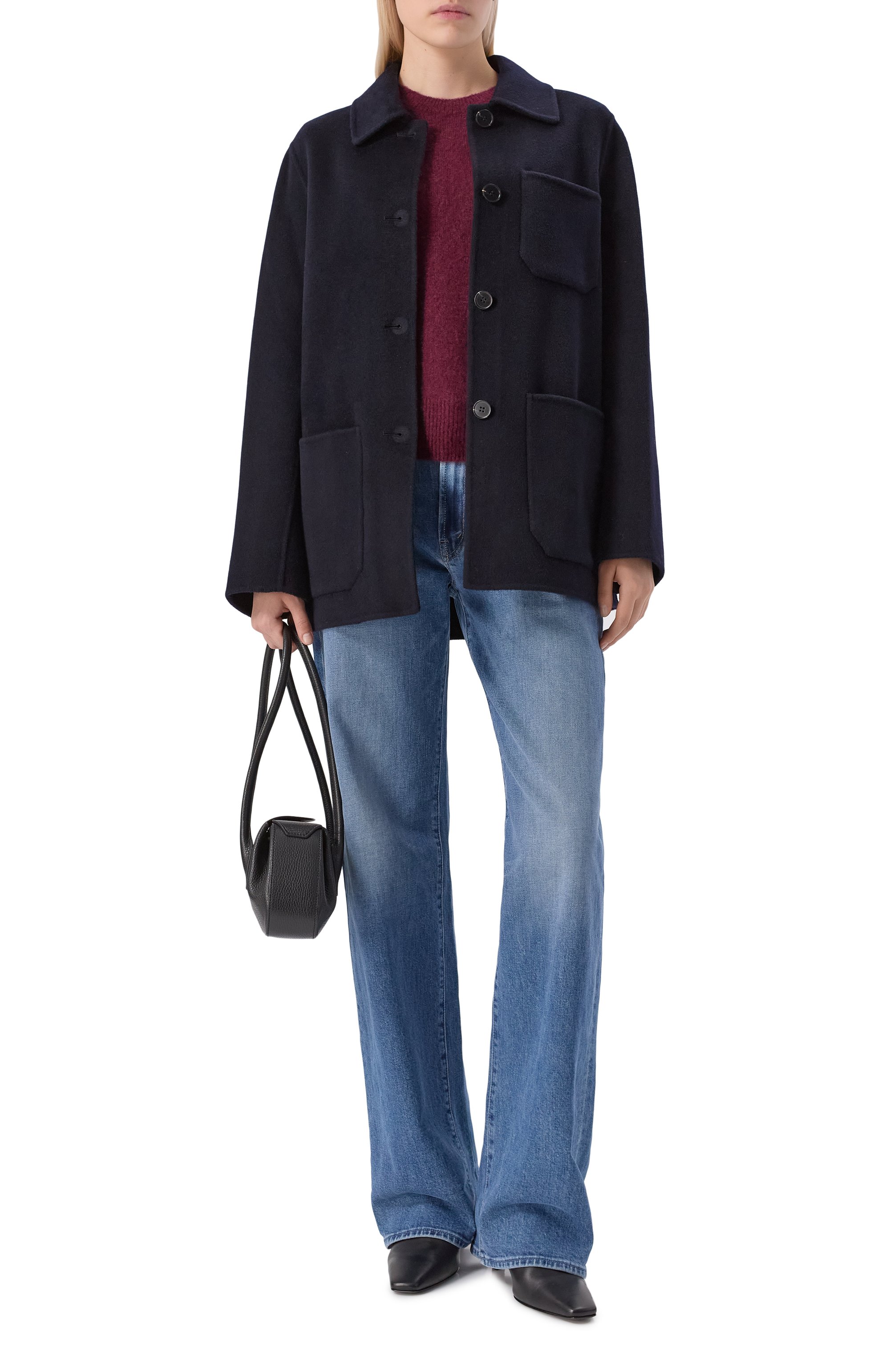 Шерстяное полупальто BEATRICE .B, арт. 25FA3002D0UBLEW0, фото 2