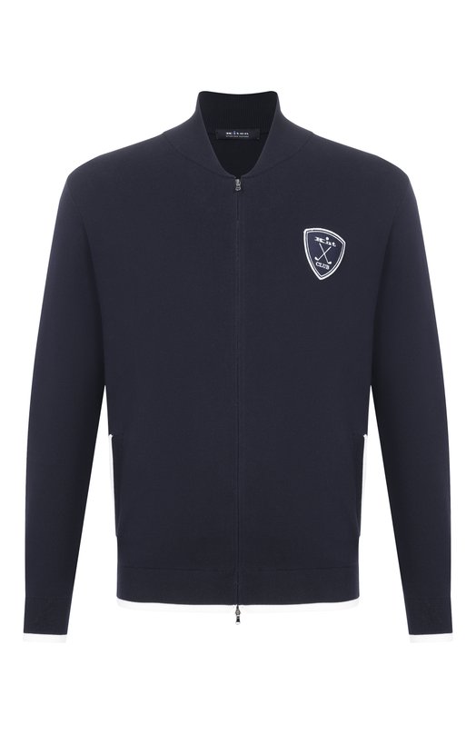 Хлопковый кардиган Kiton UMM0768 Синий UMM0768