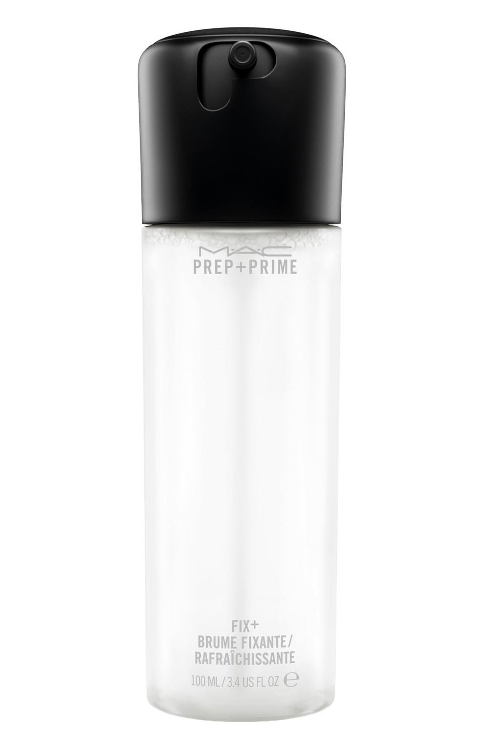 Фиксирующее средство в спрее prep + prime fix (100ml) MAC бесцветного цвета по цене 3250 руб., арт. MW5K-01, фото 1 Фиксирующее средство в спрее prep + prime fix (100ml) MAC, арт. MW5K-01, фото 1