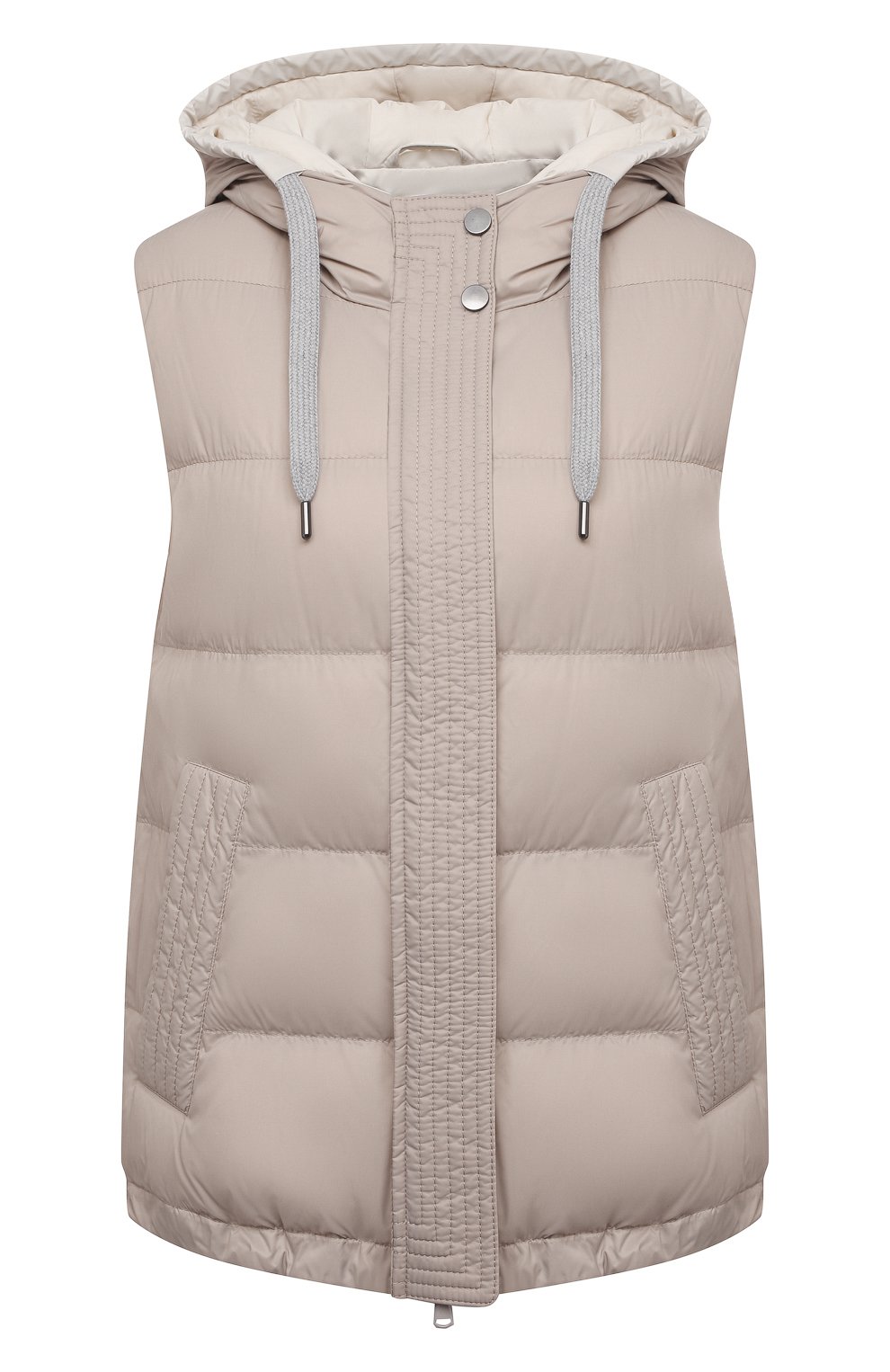 Пуховый жилет BRUNELLO CUCINELLI, арт. MR4052645P, фото 1