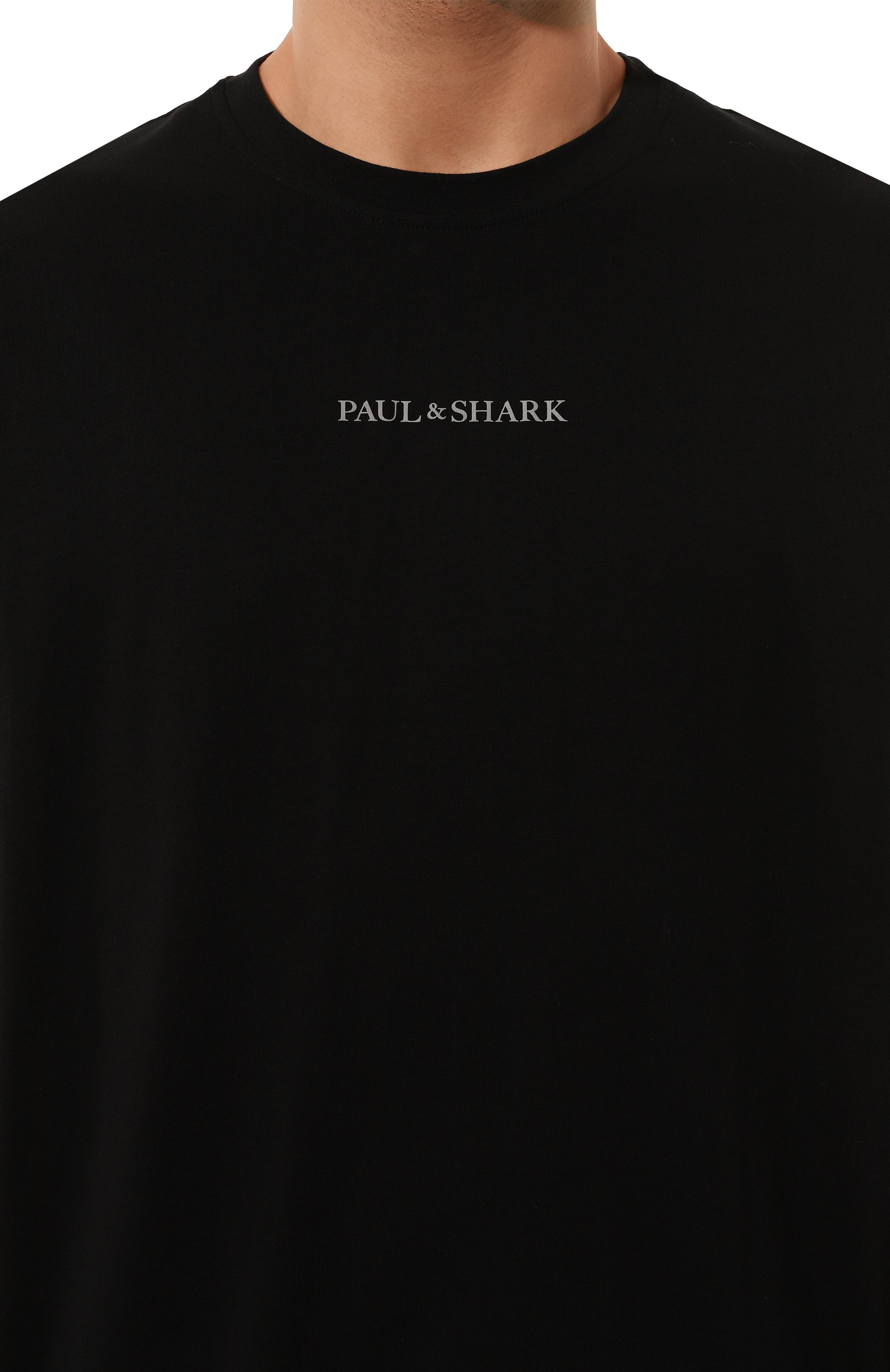 Хлопковая футболка PAUL&SHARK, арт. 25411088/3XL, фото 5