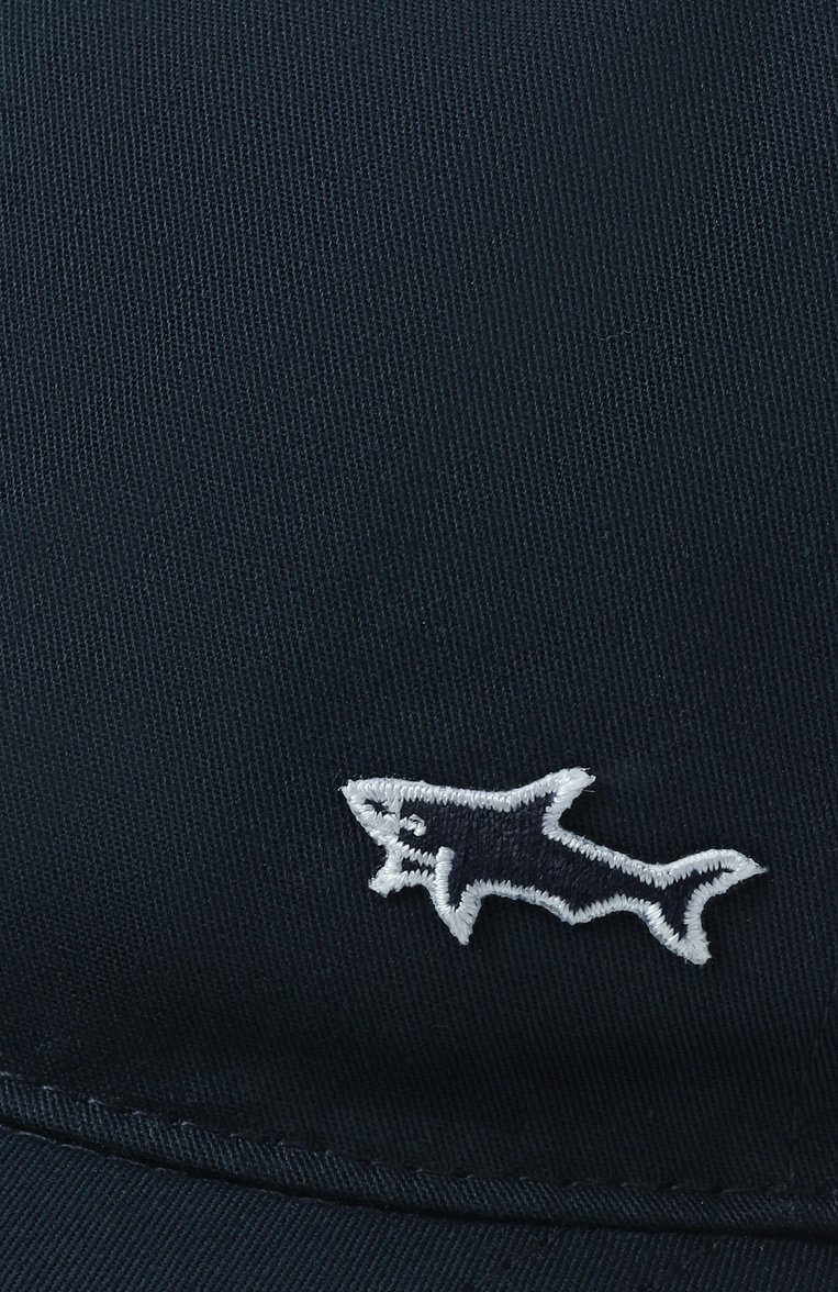 Мужская хлопковая бейсболка PAUL&SHARK темно-синего цвета, арт. 25417115 | Фото 4 (Материал: Текстиль, Хлопок; Нос: Не проставлено)