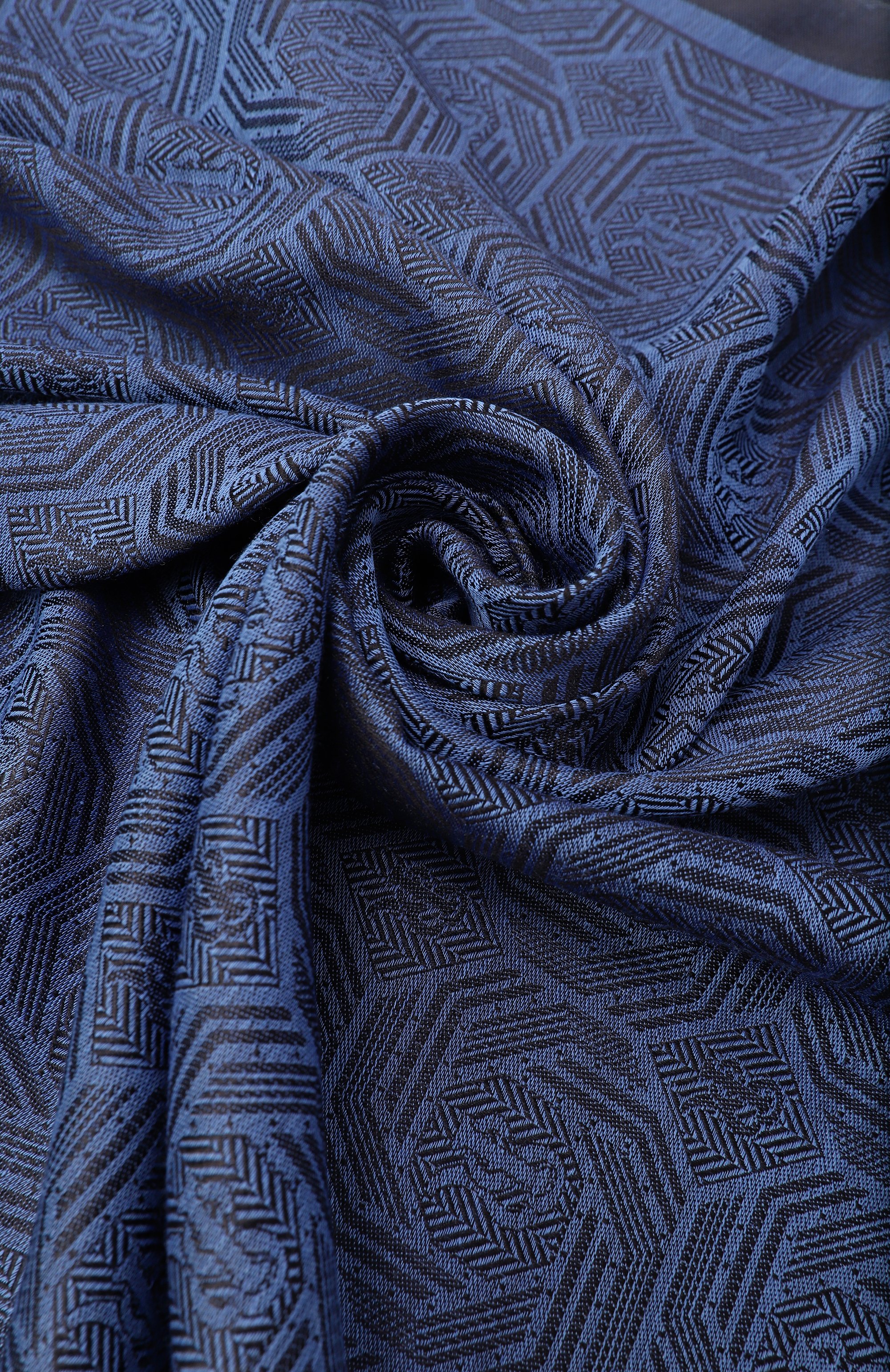 Шарф из шелка и кашемира STEFANO RICCI, арт. MWA5300100/7442, фото 3