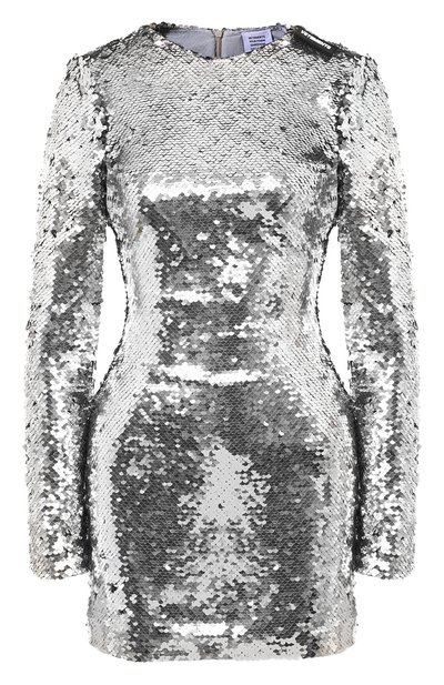 Женское платье с отделкой пайетками VETEMENTS, арт. WA65DR121S/PAILLETTES