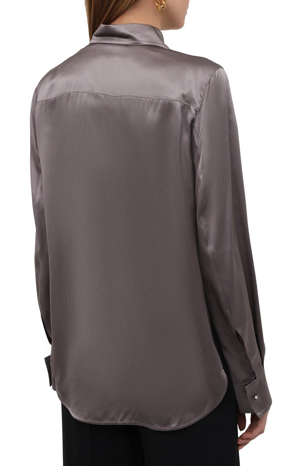 Атласная рубашка TOTEME, арт. 213-725-719, фото 4