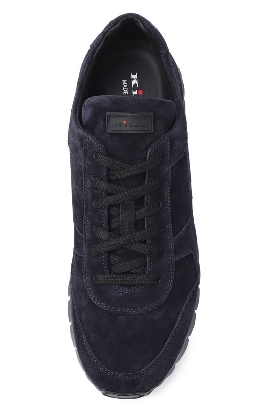 Замшевые кроссовки Kiton USSA114N0010801 Синий  USSA114N0010801 Фото 6