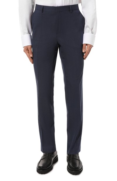 Шерстяной костюм HUGO темно-синего цвета по цене 58200 руб., арт. 50497991, фото 4 Шерстяной костюм HUGO, арт. 50497991, фото 4