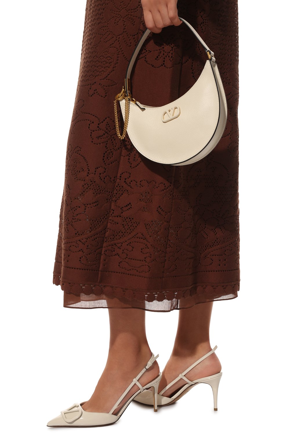 Кожаные туфли vlogo signature VALENTINO, арт. XW2S0R01/TMK, фото 3