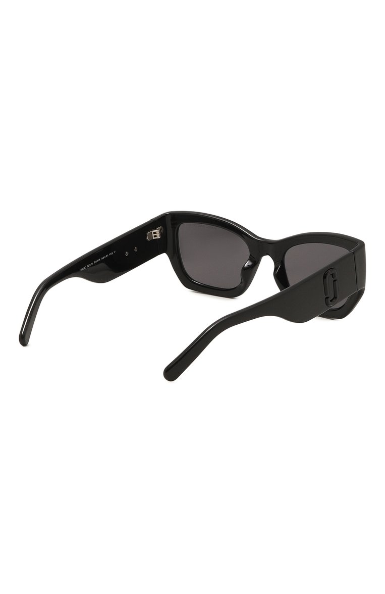 Женские солнцезащитные очки MARC JACOBS (THE) черного цвета, арт. MARC 723 807 | Фото 4 (Региональные ограничения белый список (Axapta Mercury): Не проставлено; Нос: Не проставлено; Тип очков: С/з; Материал: Пластик; Очки форма: Прямоугольные; Оптика Гендер: оптика-женское)
