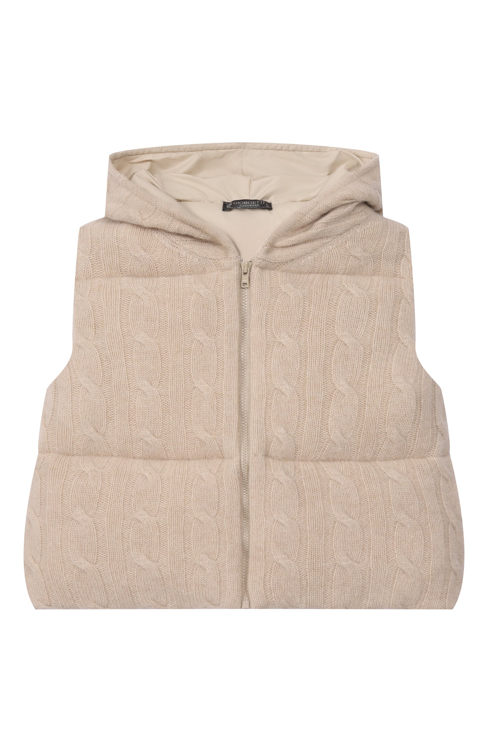 Кашемировый жилет GIORGETTI CASHMERE, арт. MBM2371_001, фото 1