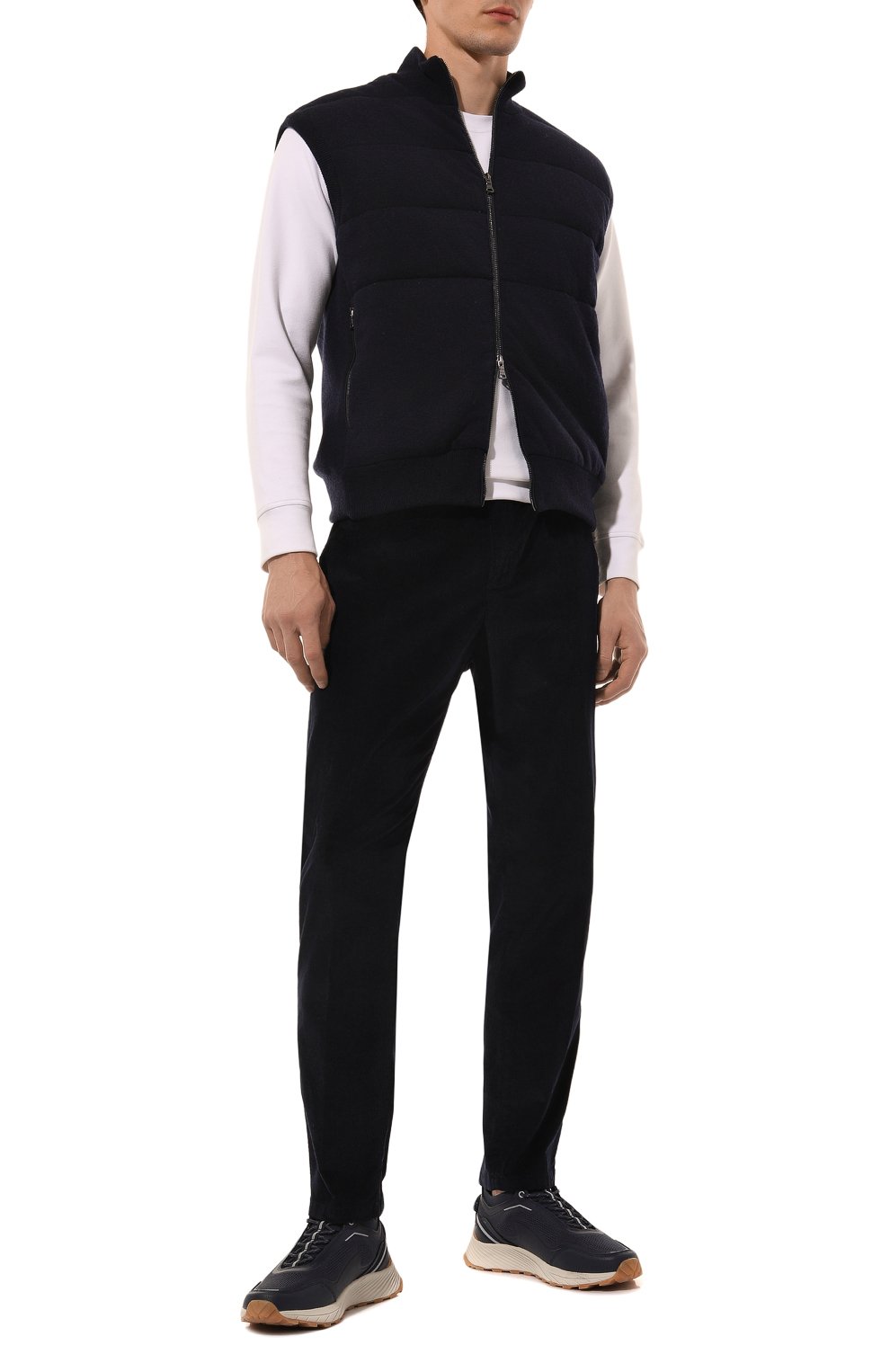 Комбинированные кроссовки off-road megagrip PAUL&SHARK темно-синего цвета по цене 31600 руб., арт. 14318004, фото 2 Комбинированные кроссовки off-road megagrip PAUL&SHARK, арт. 14318004, фото 2