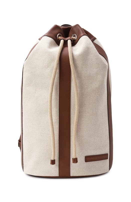 Рюкзак Brunello Cucinelli MBLRU433P Бежевый MBLRU433P