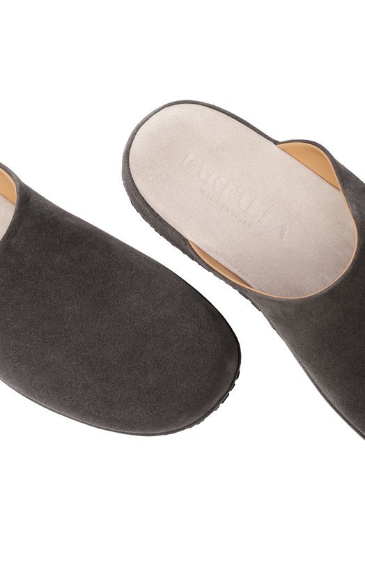 Замшевые домашние туфли Farfalla F9/SUEDE Серый  F9/SUEDE Фото 7