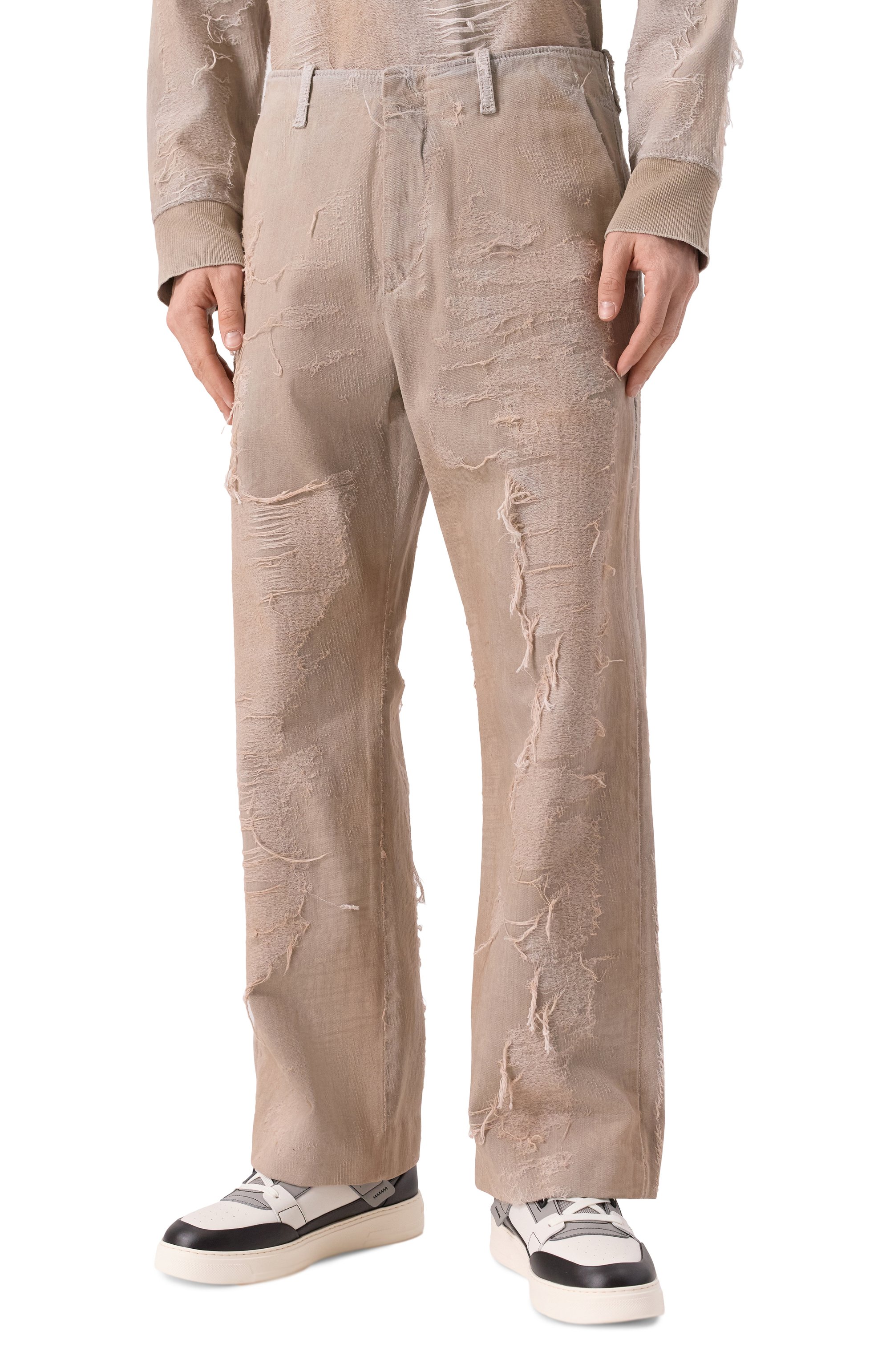 Хлопковые брюки DIESEL, арт. A18197/007AU, фото 3