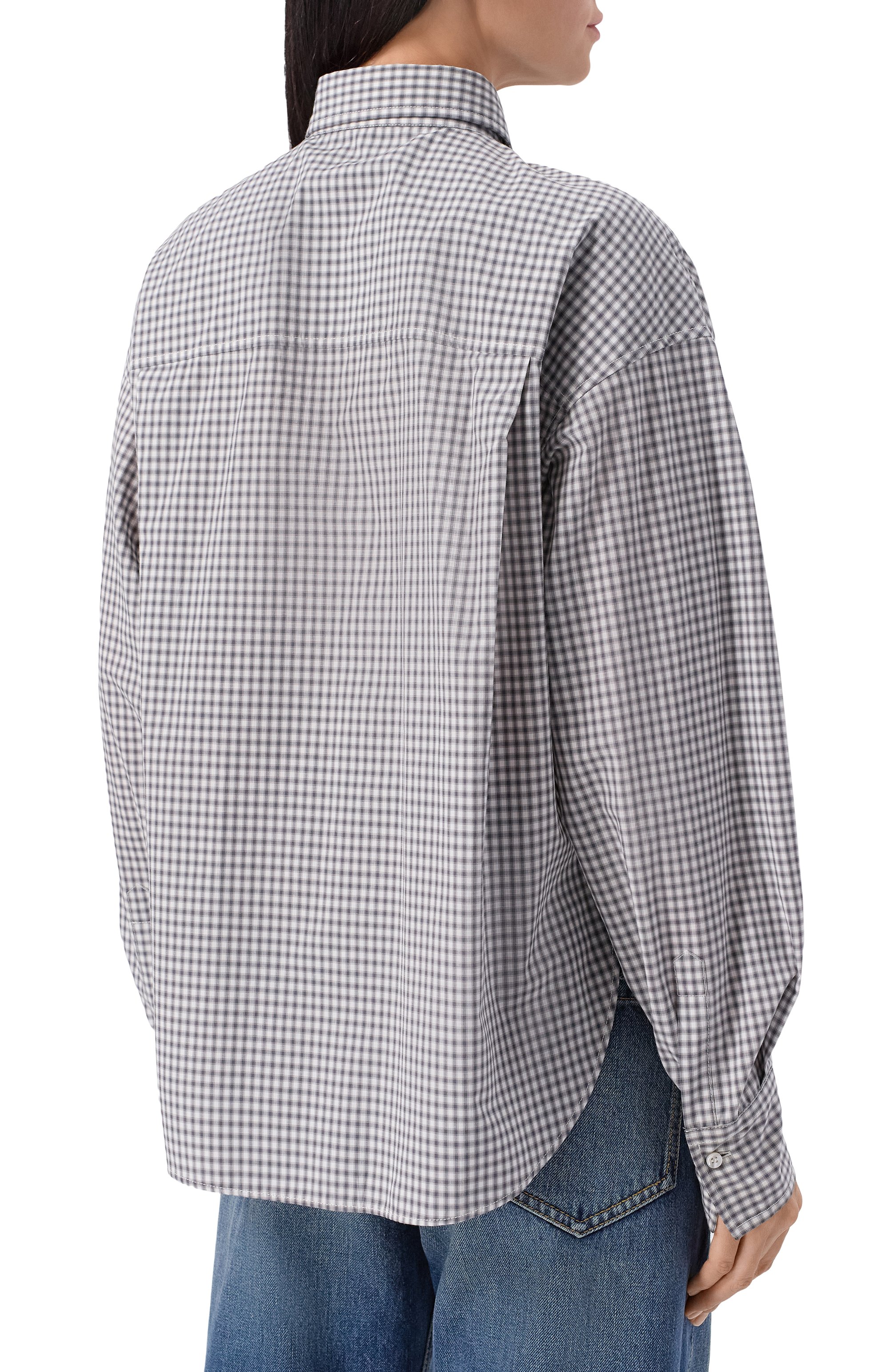 Хлопковая рубашка BRUNELLO CUCINELLI, арт. MP793NB206, фото 4