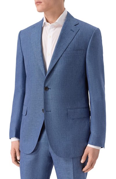 Костюм изо льна и шерсти CORNELIANI, арт. 27X008/2718263_SET, фото 2
