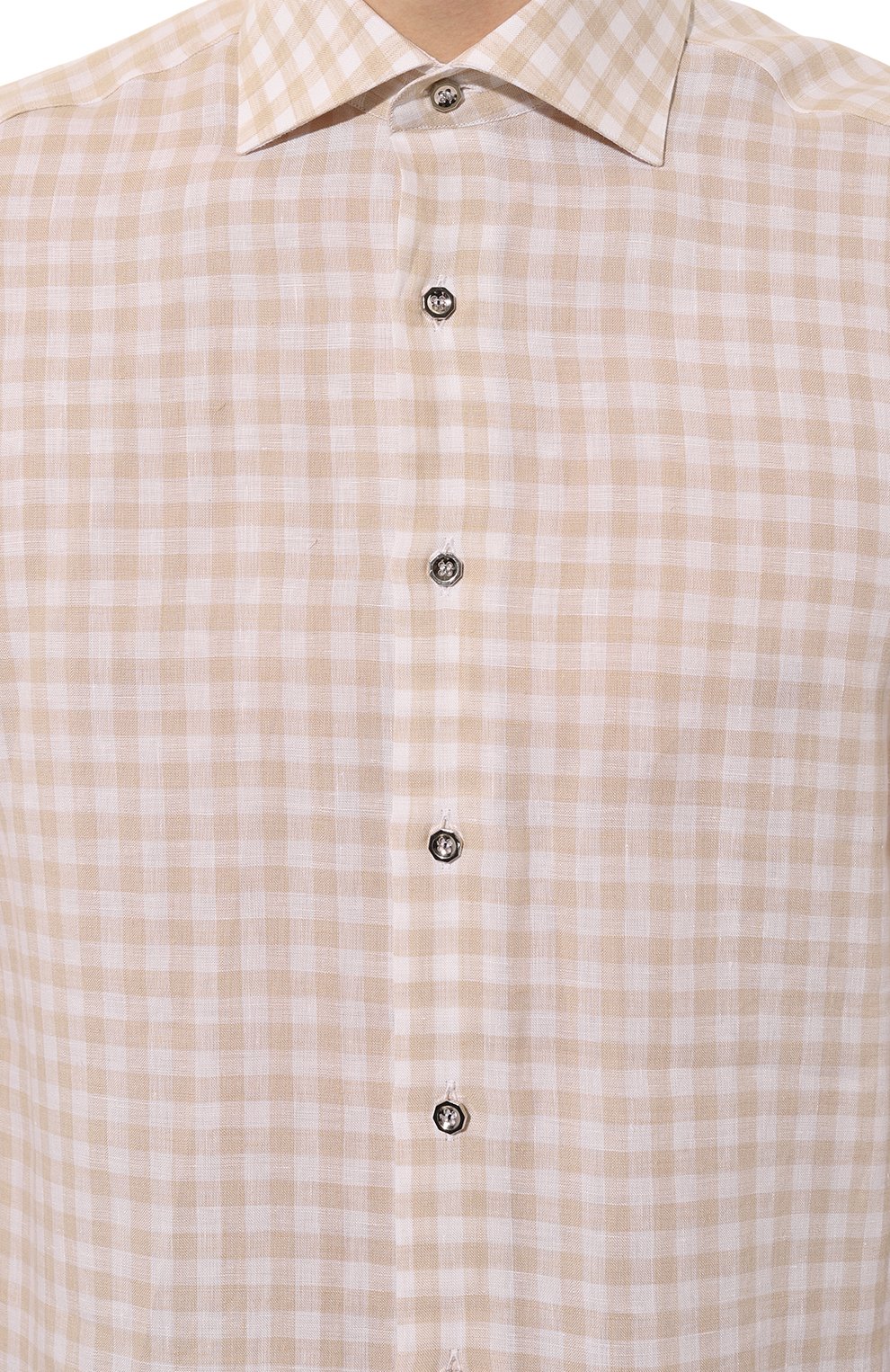 Льняная рубашка STEFANO RICCI, арт. MC002246/L2512, фото 5