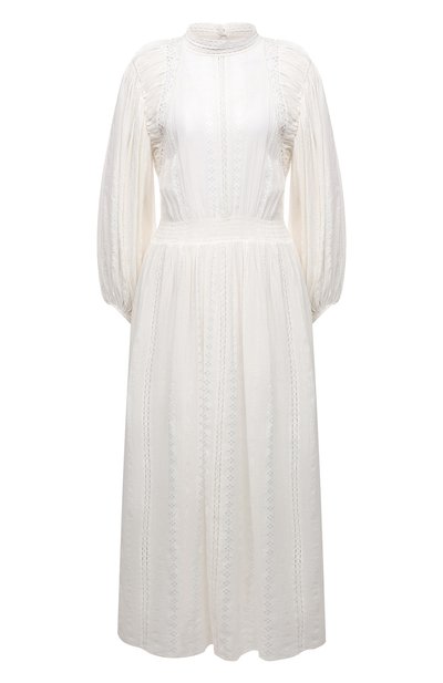 Женское платье из хлопка и вискозы ISABEL MARANT ETOILE, арт. R02116-22P037E/JAENA