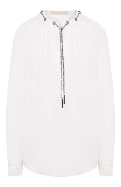 Шелковая блузка MICHAEL MICHAEL KORS, арт. MU54KAKVY0, фото 1