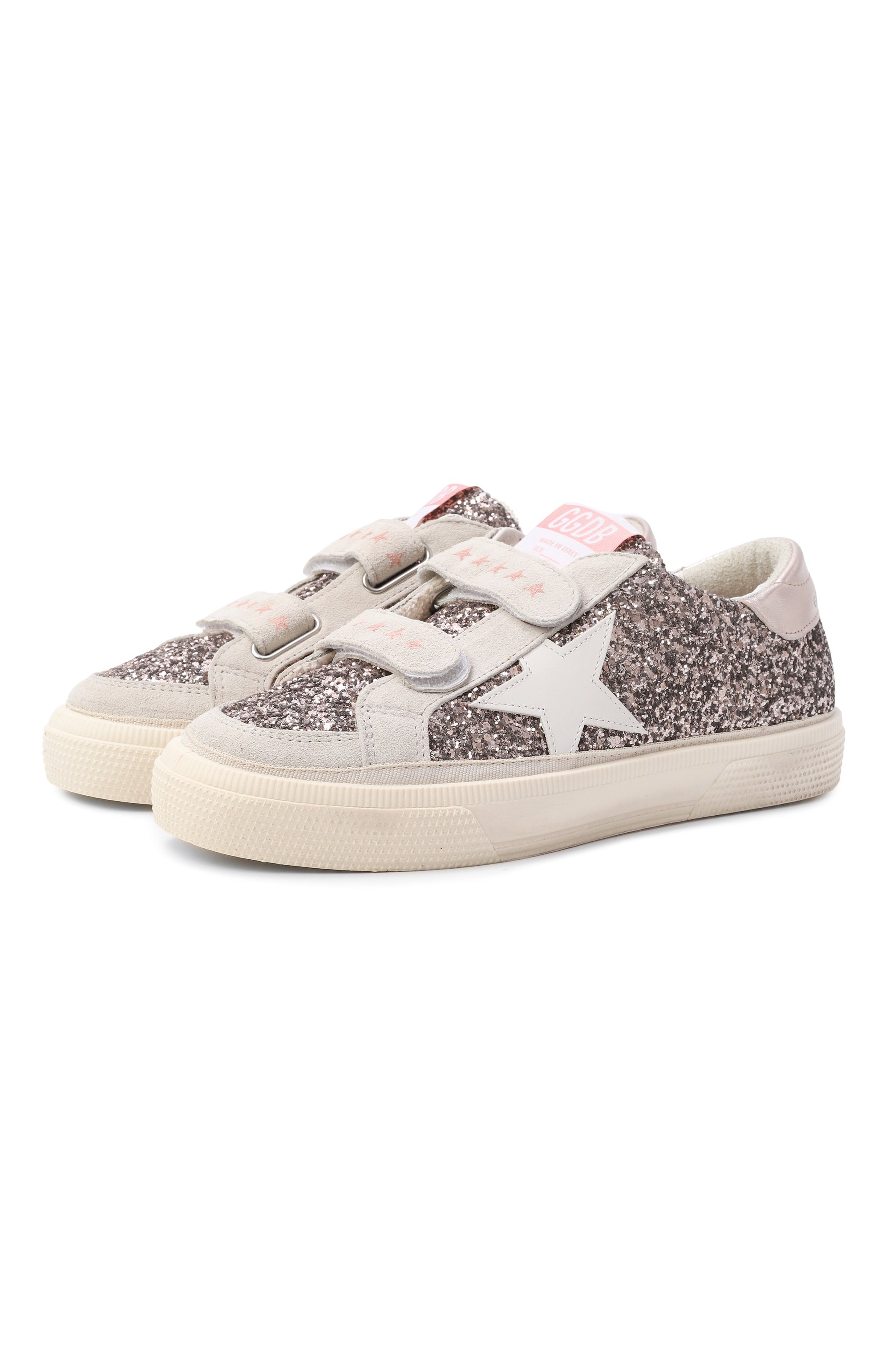 Комбинированные кеды may GOLDEN GOOSE DELUXE BRAND, арт. GTF00598.F007433, фото 1