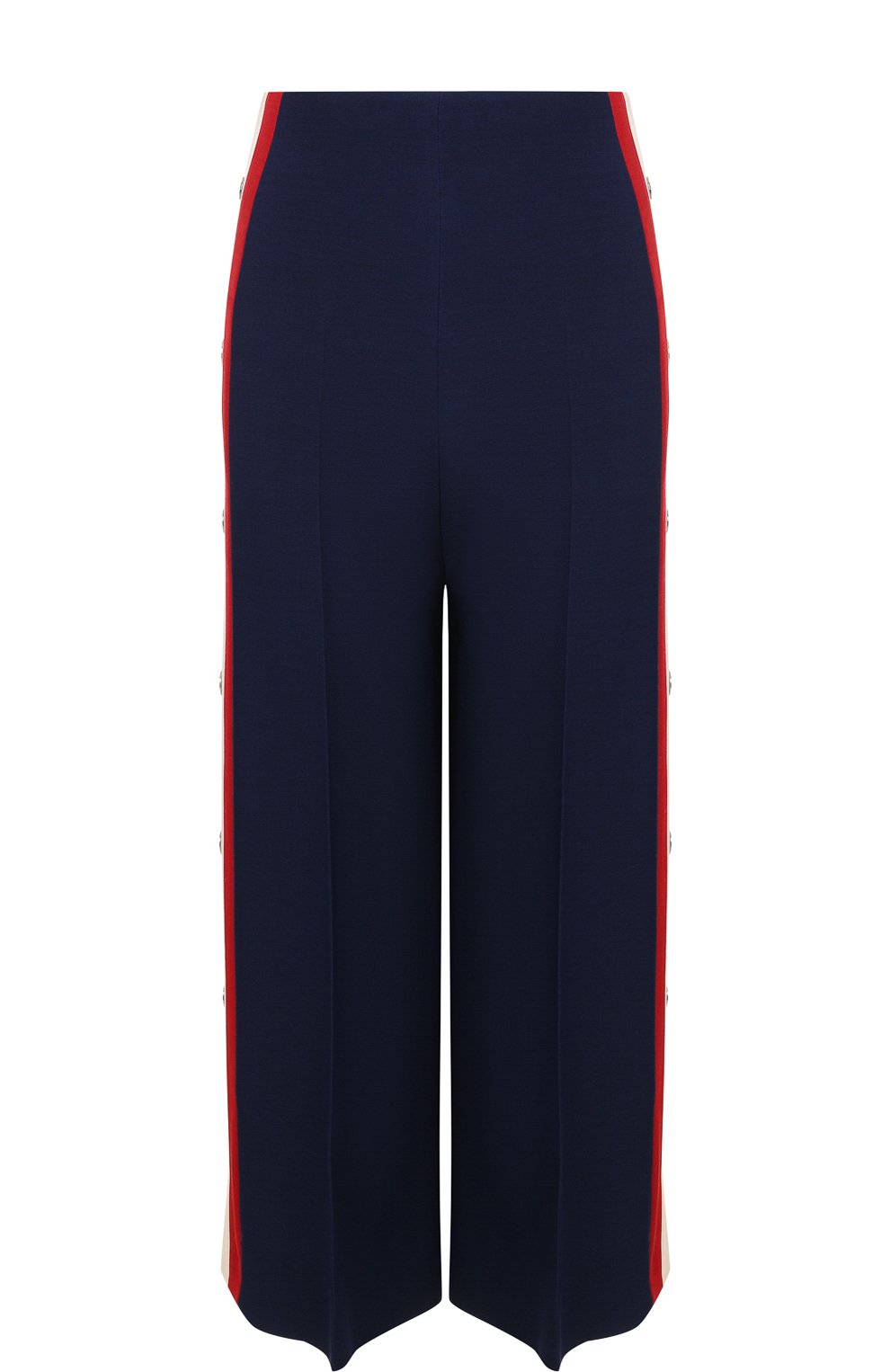 Укороченные брюки из смеси шелка и шерсти GUCCI, арт. 494476/ZHM18, фото 1