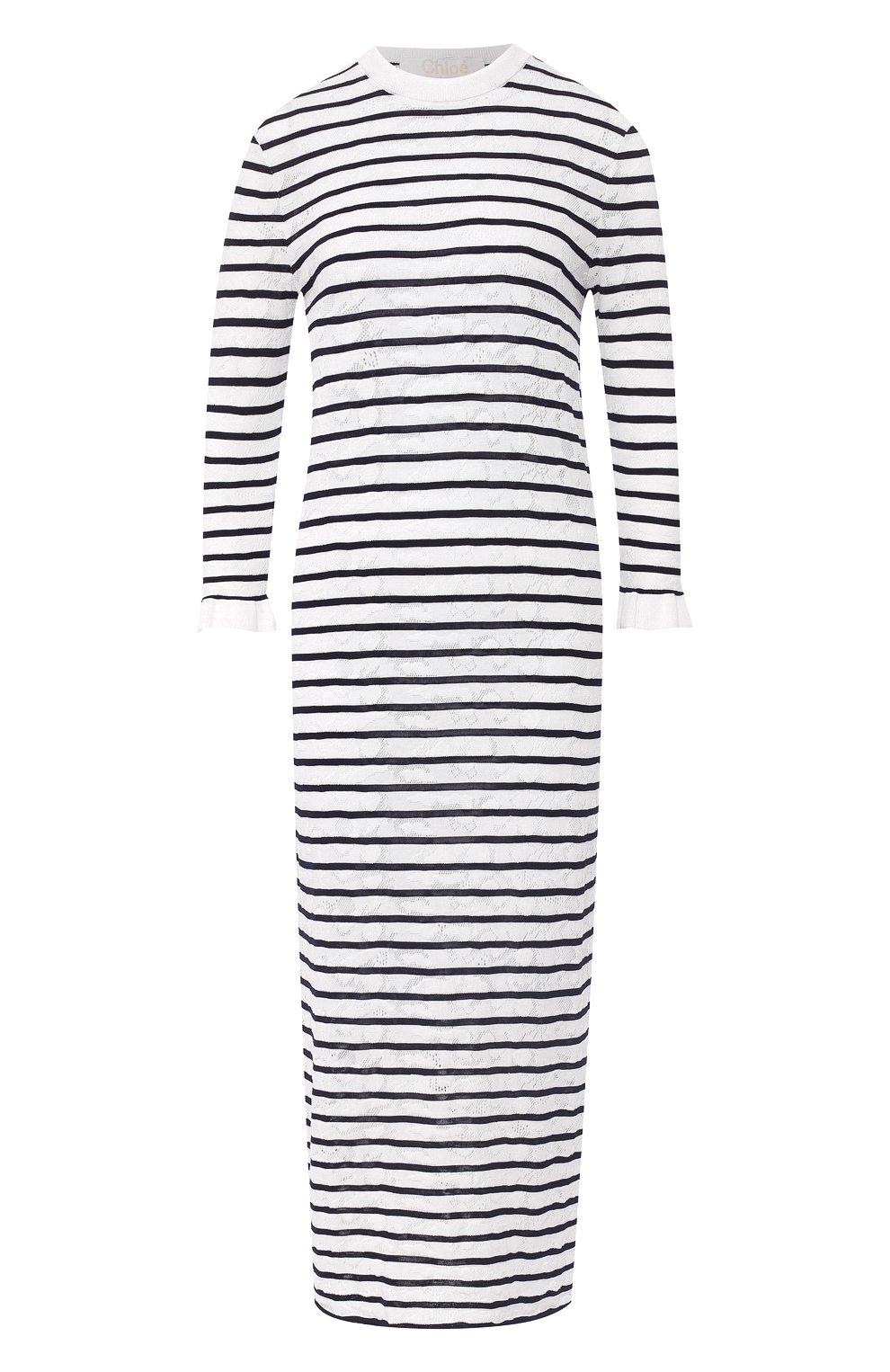 Платье в полоску CHLOÉ, арт. CHC19SMR13840, фото 1